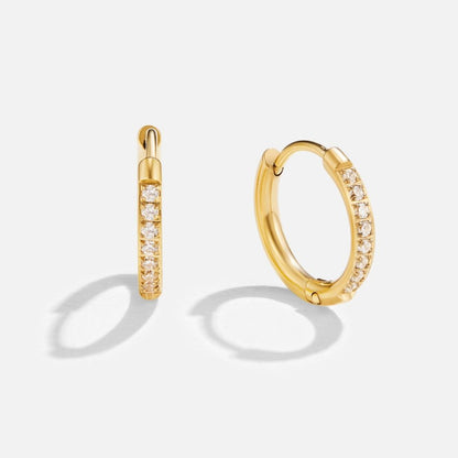 Eternity Hoop Earings
