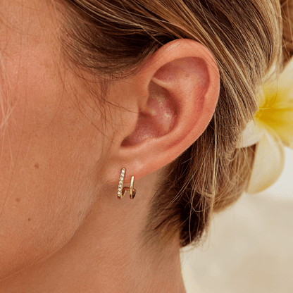 Crystal Claw Earings