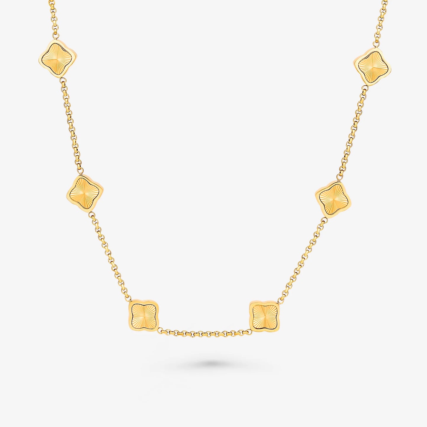 Celine Ten Clover Necklace