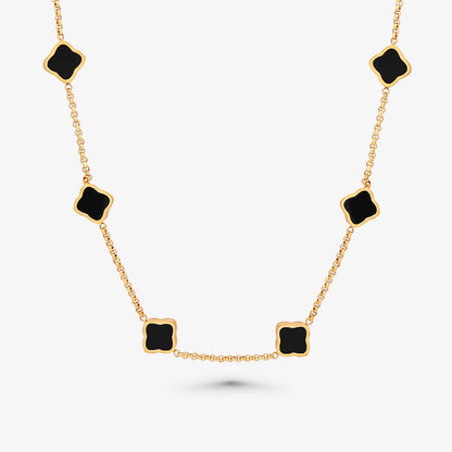 Celine Ten Clover Necklace