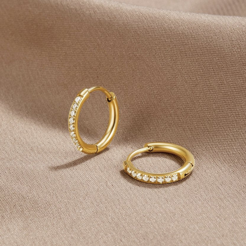 Eternity Hoop Earings