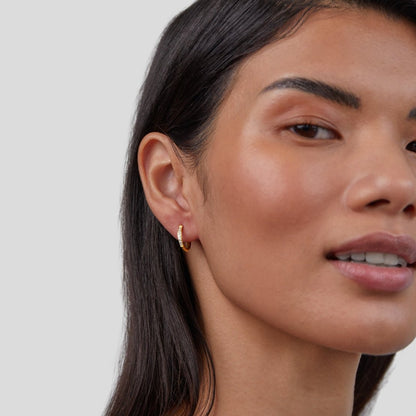 Eternity Hoop Earings