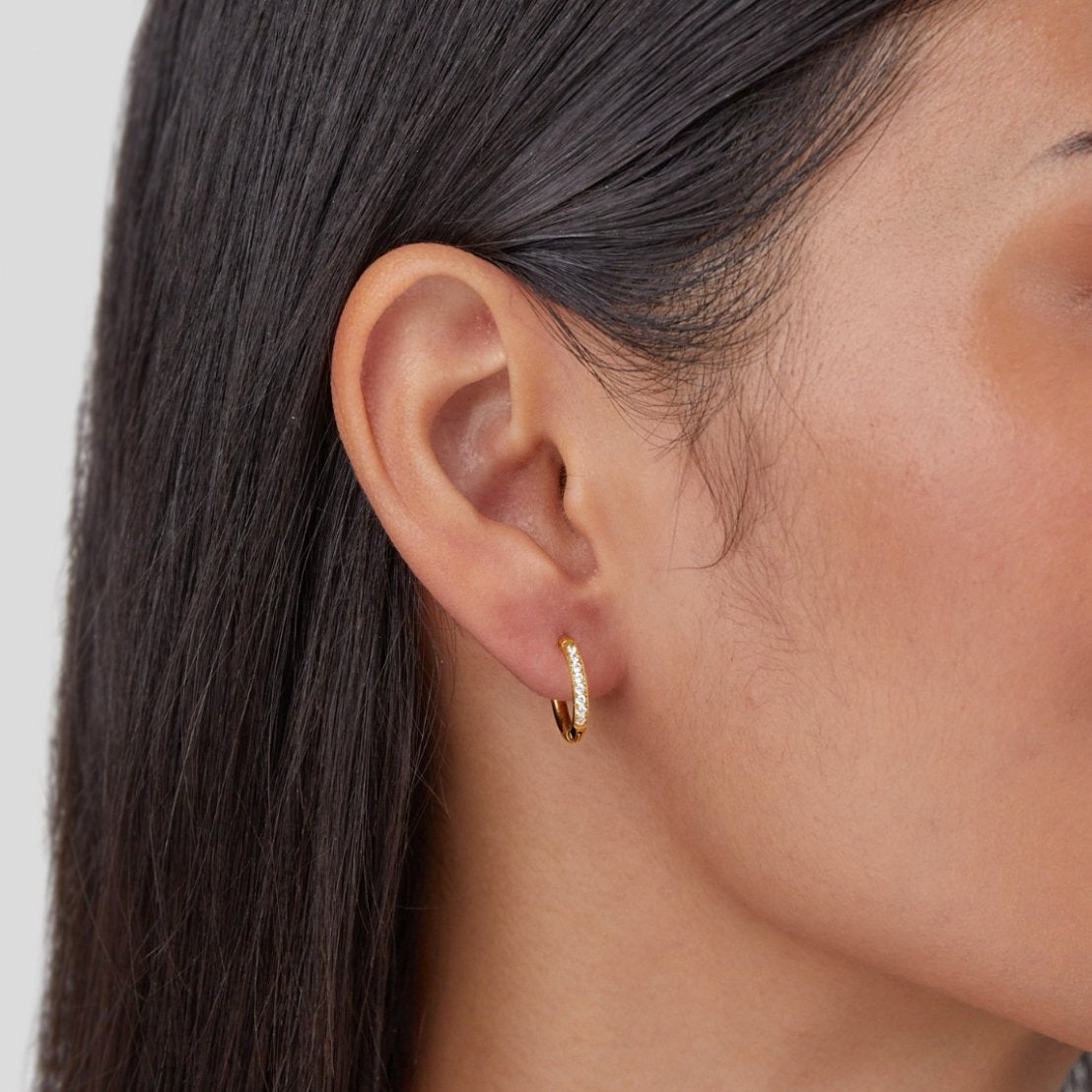 Eternity Hoop Earings