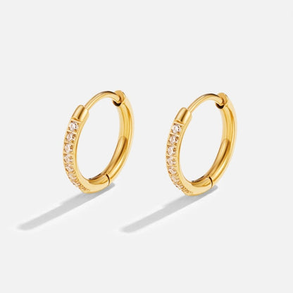 Eternity Hoop Earings