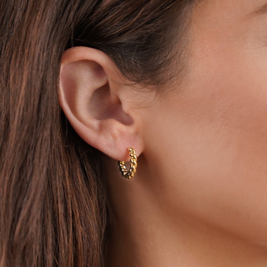 Tiny Twist Earings