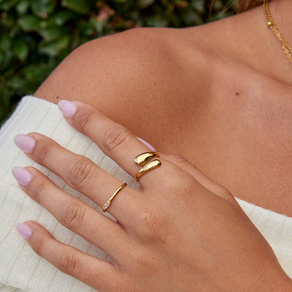 Gold Wrap Ring