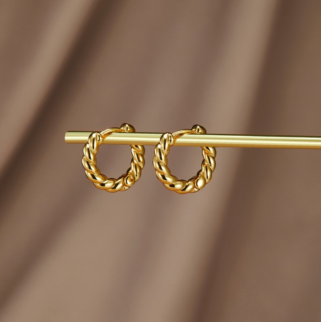 Tiny Twist Earings